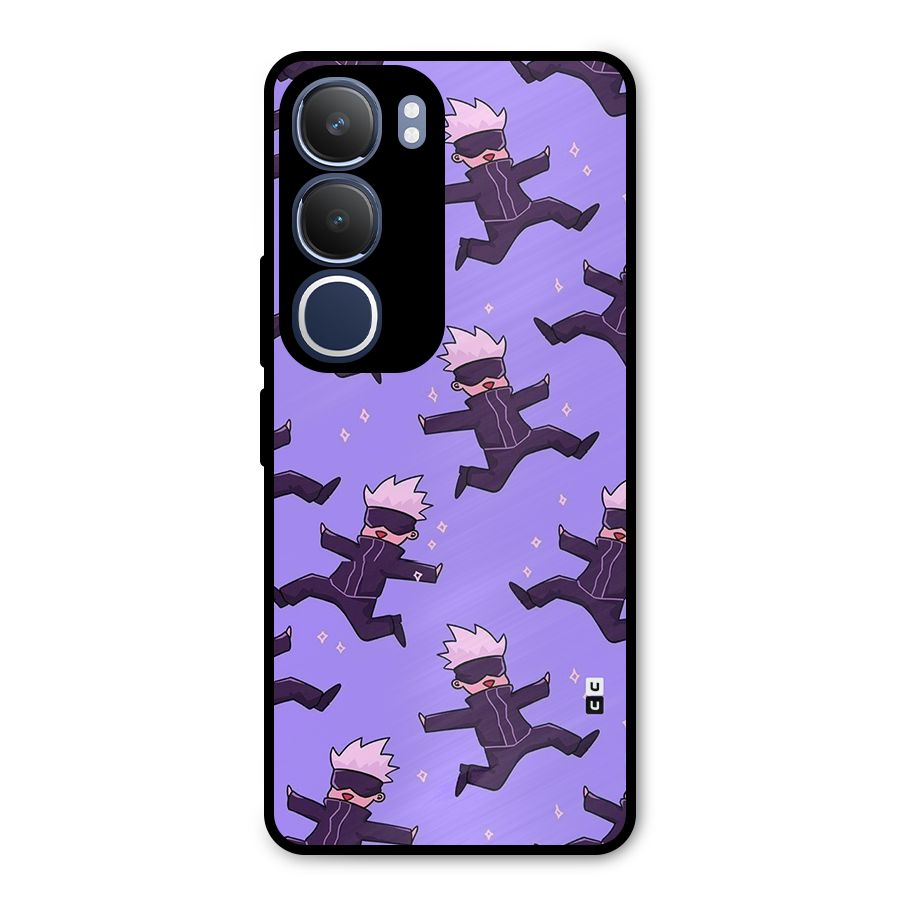 Happy Gojo Metal Back Case for Vivo Y29