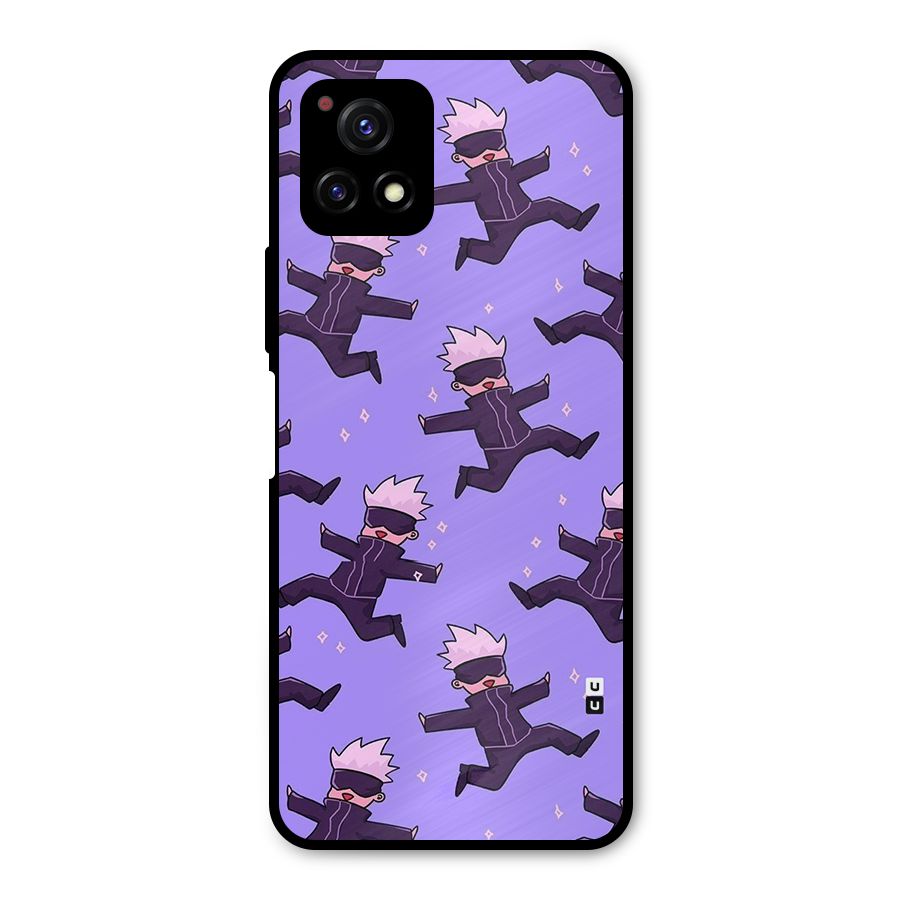 Happy Gojo Metal Back Case for Vivo Y72 5G