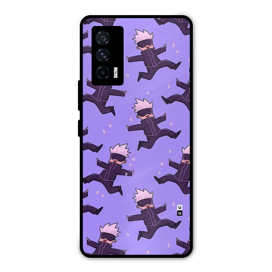 Happy Gojo Metal Back Case for iQOO 7 5G