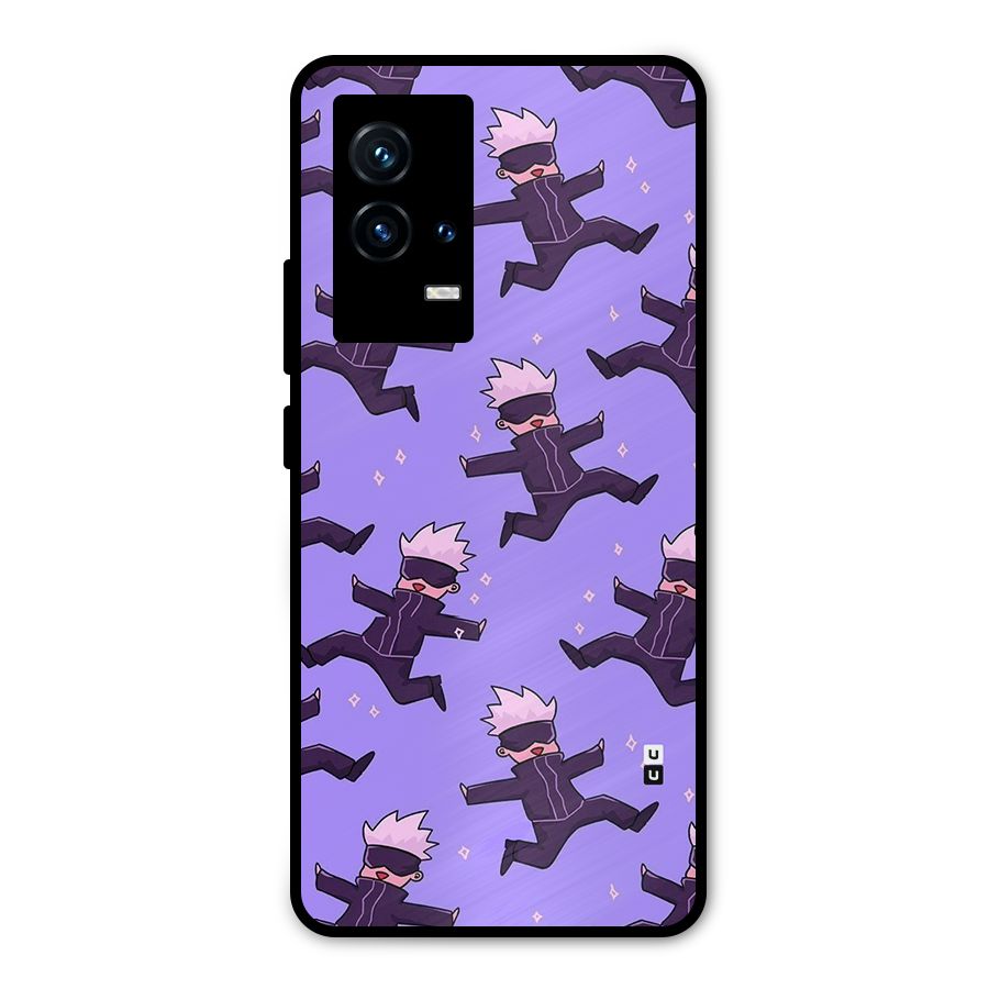 Happy Gojo Metal Back Case for iQOO 9 5G