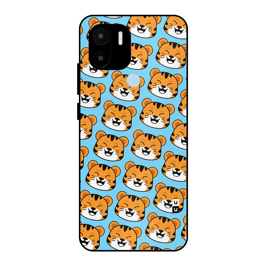 Happy Kitten Pattern Metal Back Case for Redmi A1+