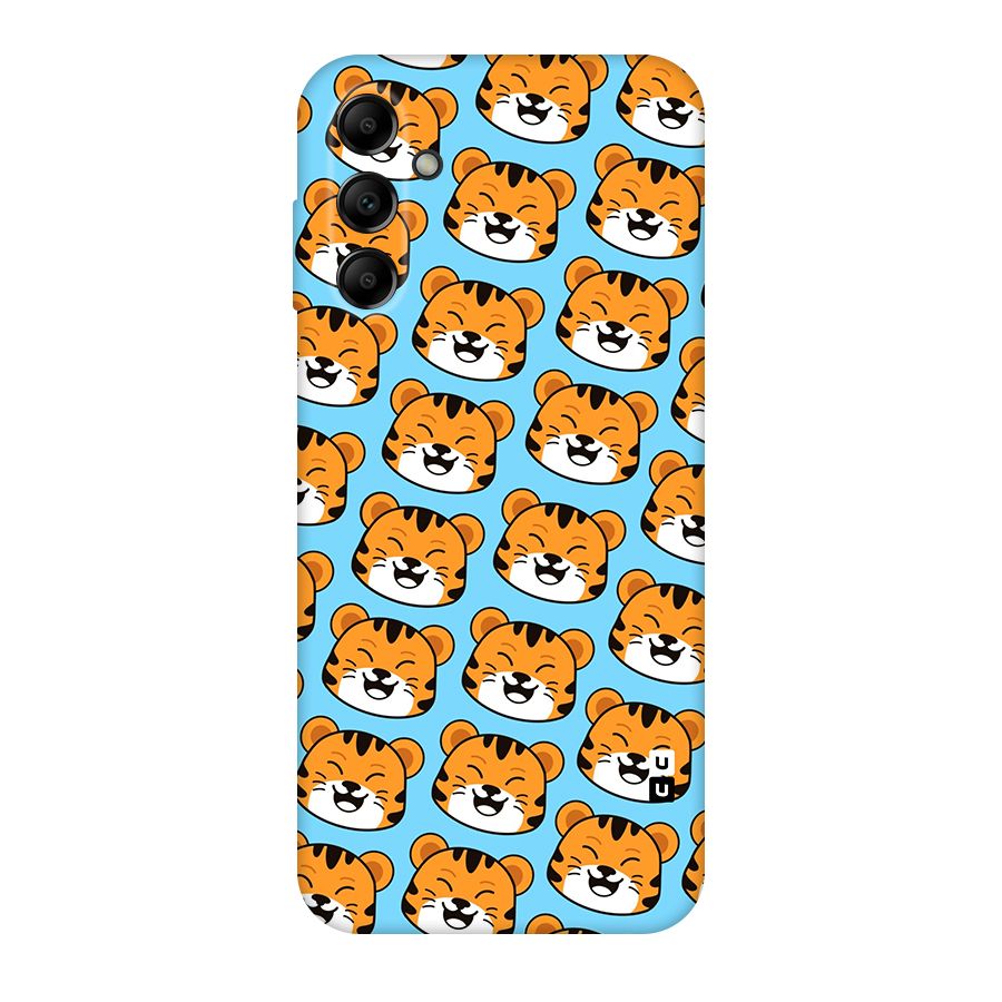 Happy Kitten Pattern Original Polycarbonate Back Case for Galaxy A14 5G