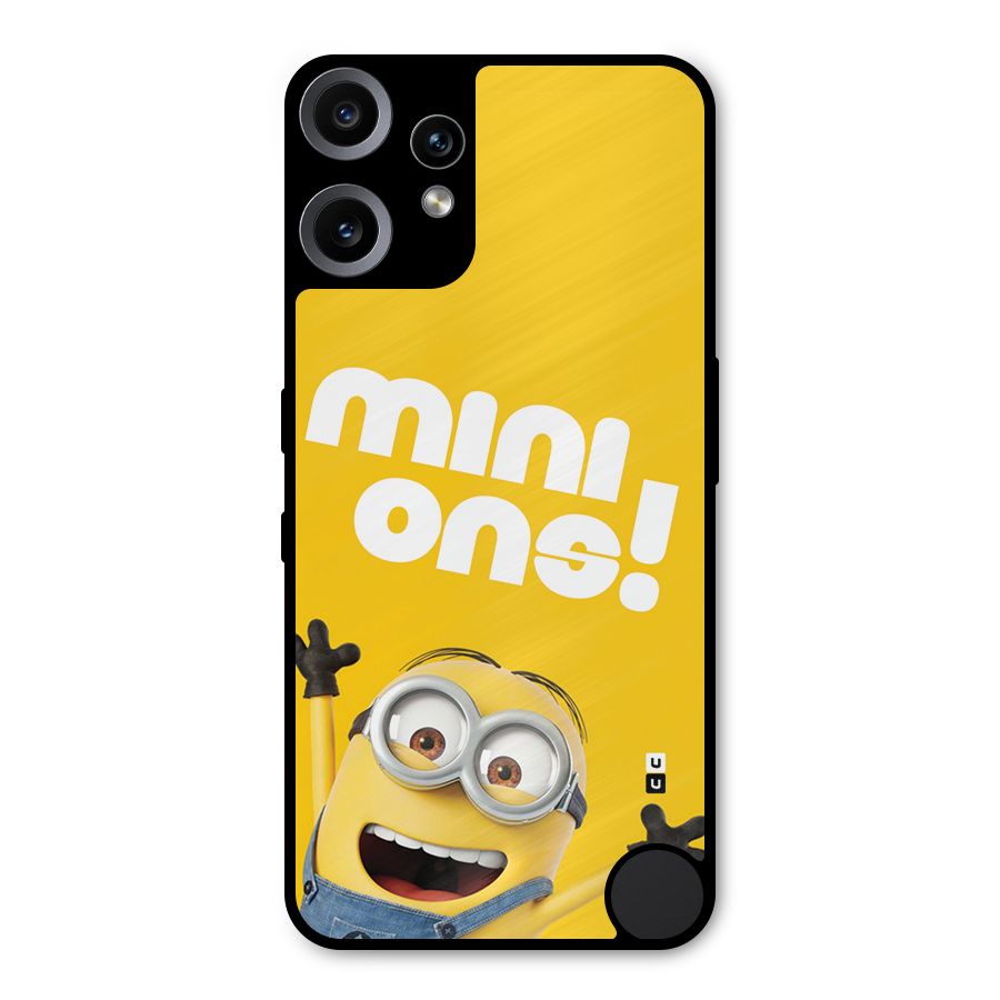 Happy Minion Metal Back Case for Nothing CMF Phone 2 Pro