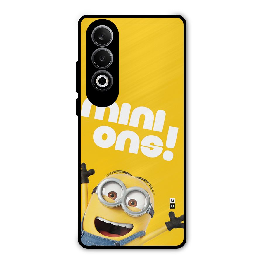 Happy Minion Metal Back Case for OnePlus Nord CE4