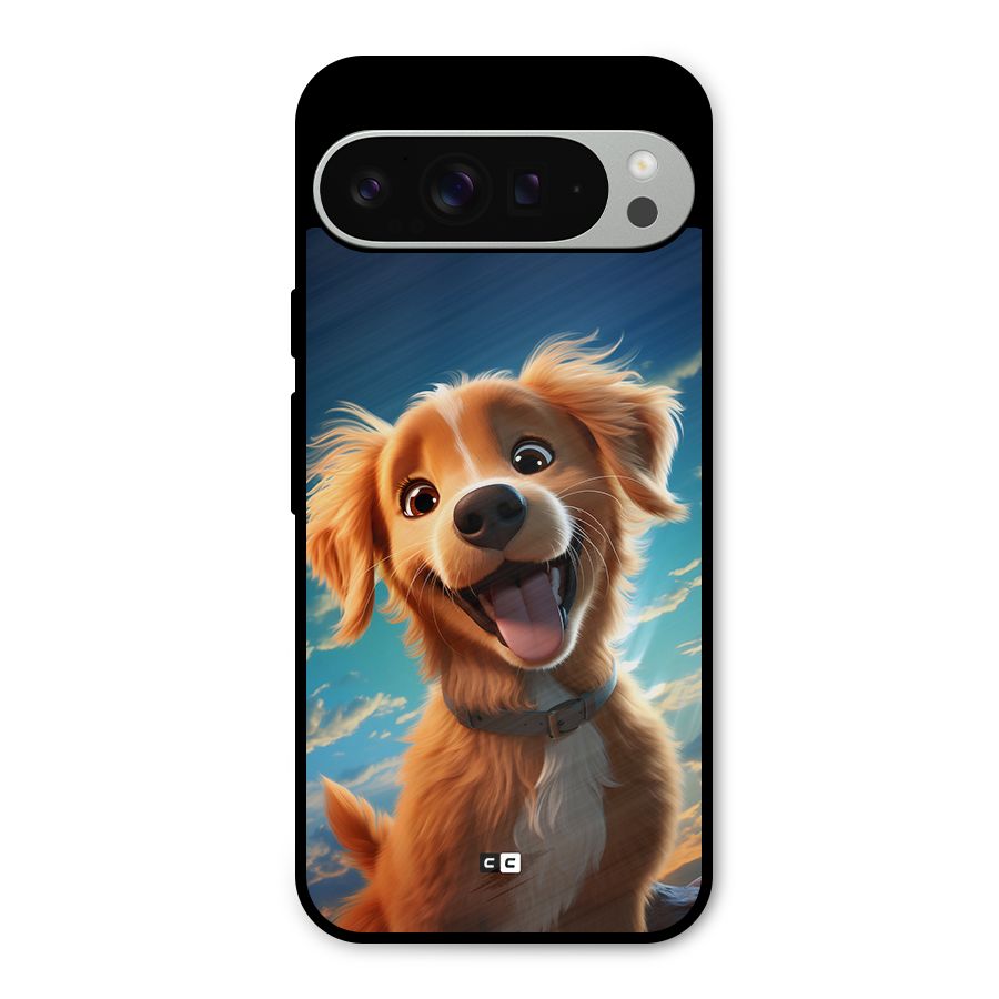 Happy Puppy Metal Back Case for Google Pixel 9 Pro XL