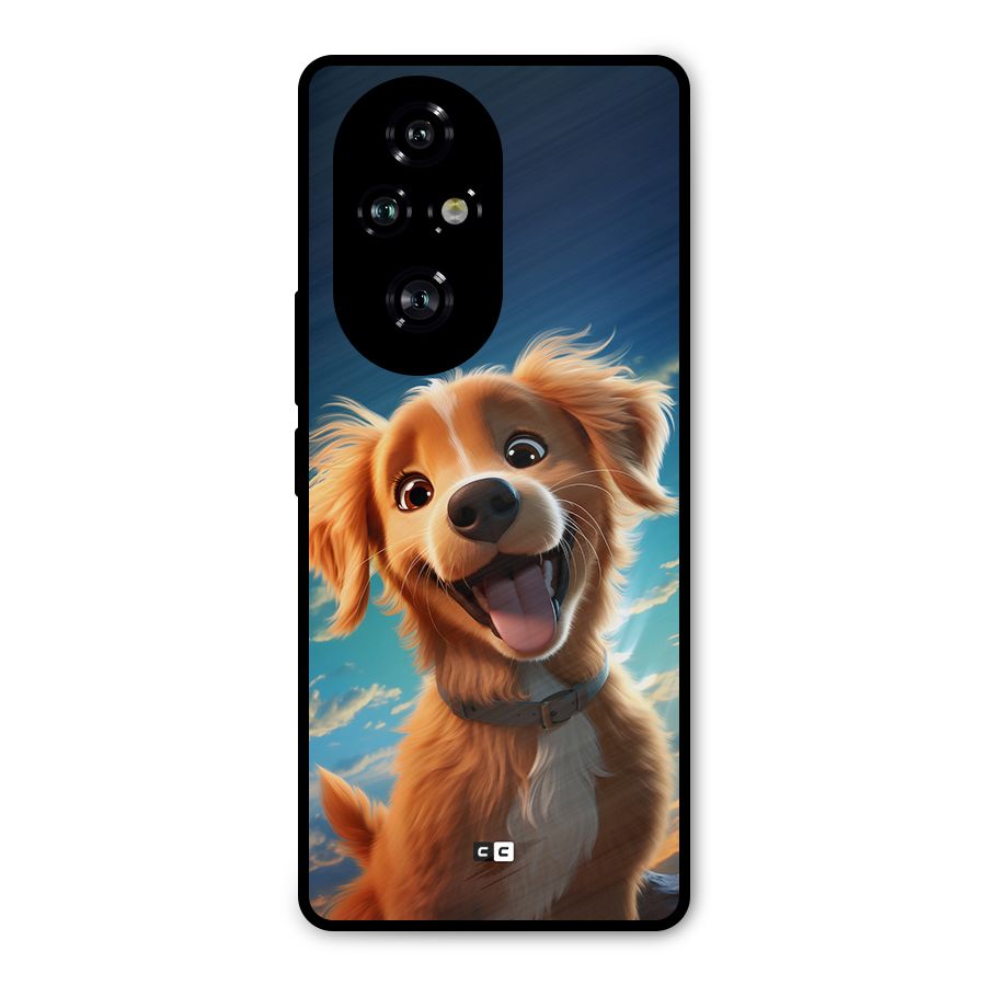 Happy Puppy Metal Back Case for Honor 200 Pro