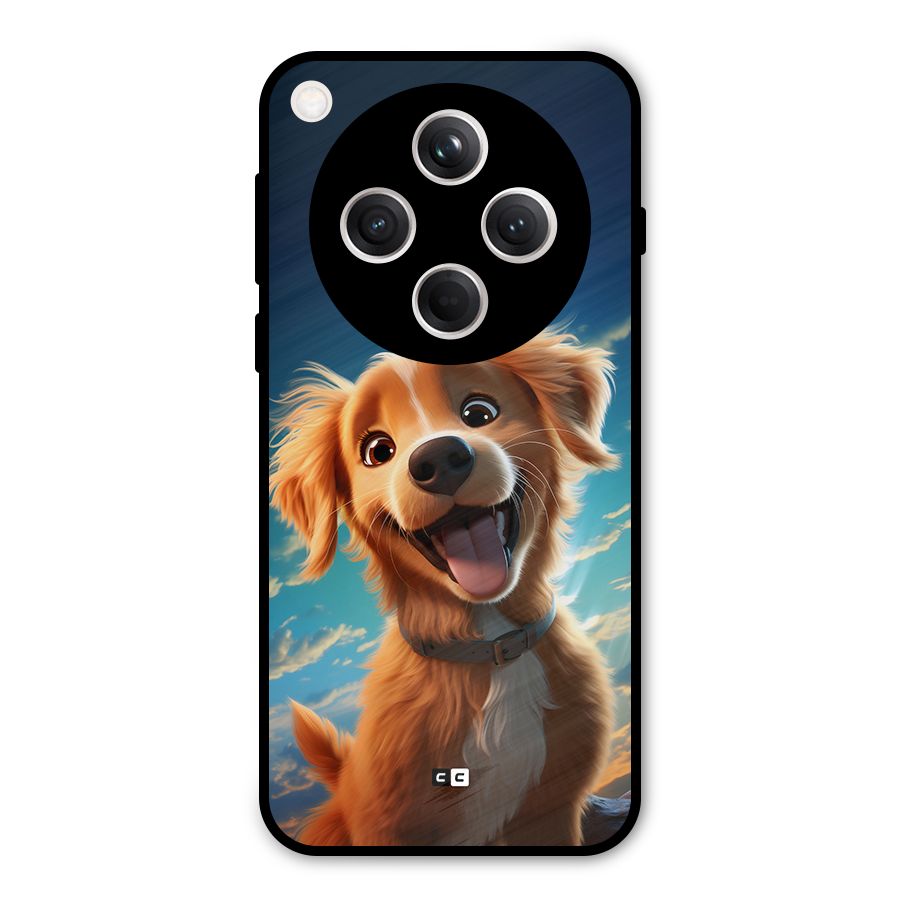 Happy Puppy Metal Back Case for Oppo Find X8