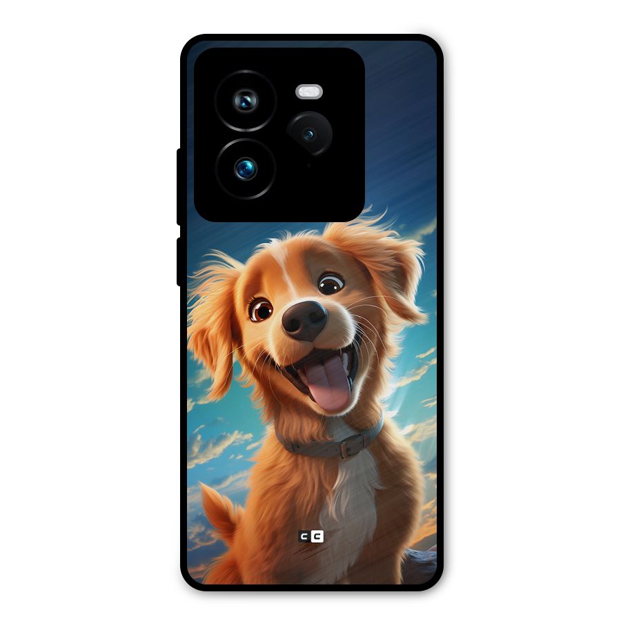 Happy Puppy Metal Back Case for Realme GT 7 Pro