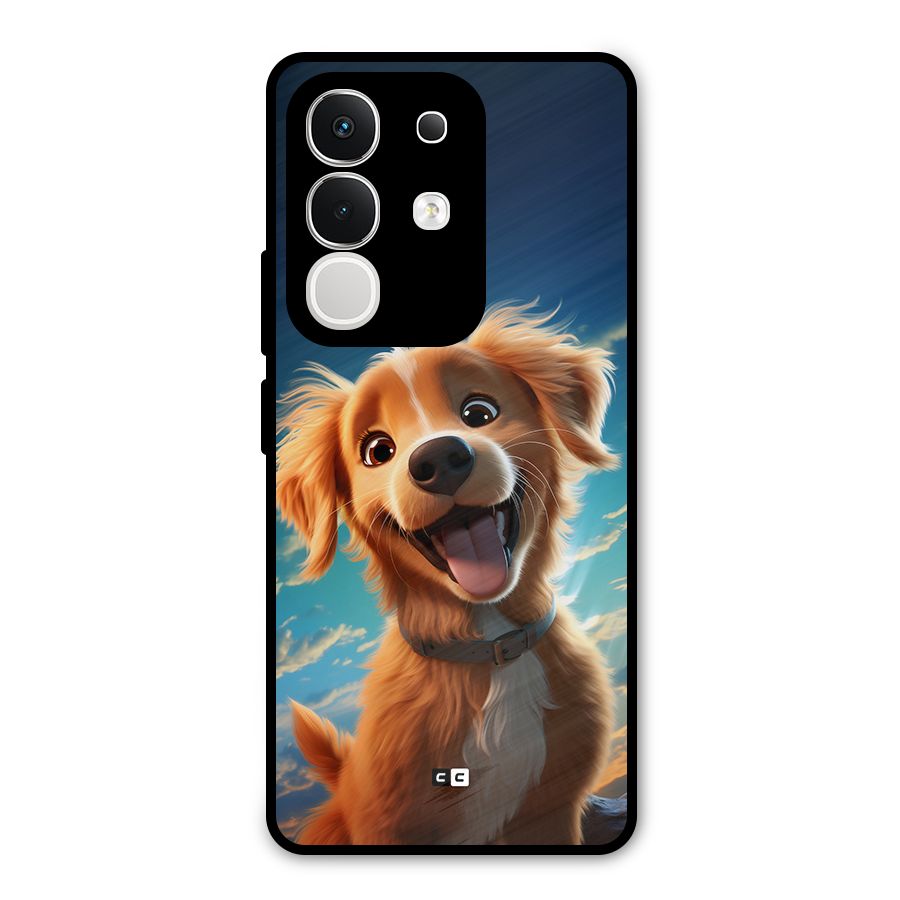 Happy Puppy Metal Back Case for Vivo T4x