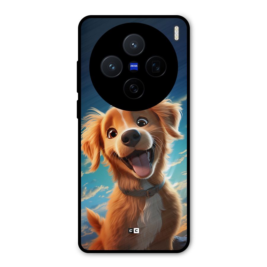 Happy Puppy Metal Back Case for Vivo X200