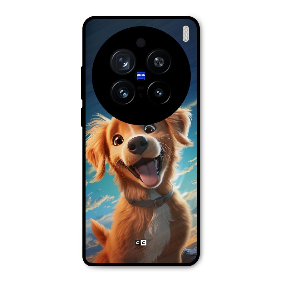 Happy Puppy Metal Back Case for Vivo X200 Pro