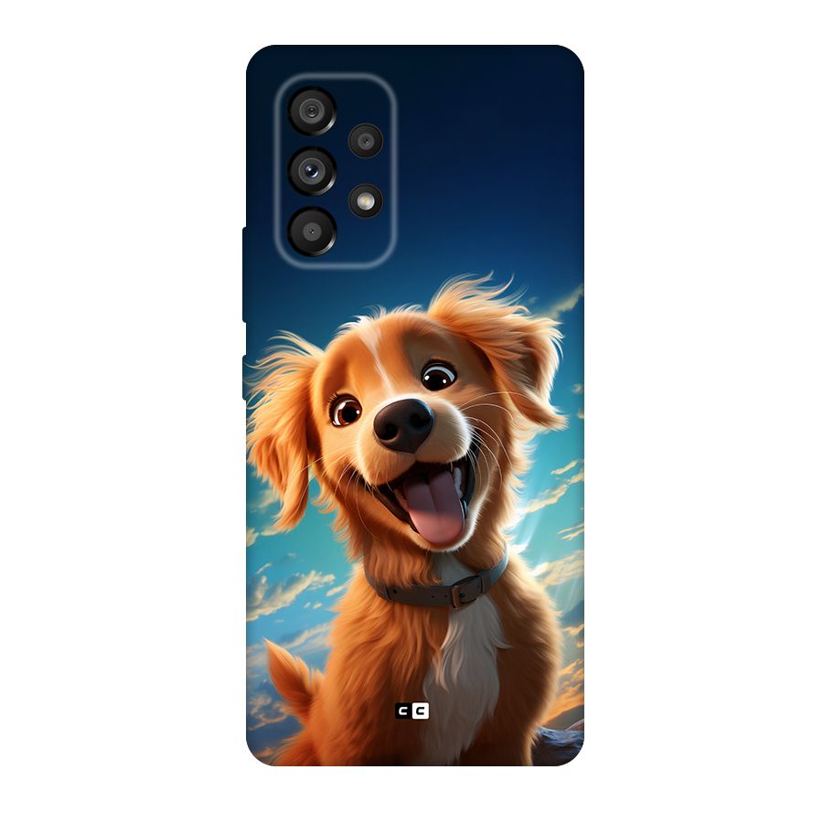 Happy Puppy Original Polycarbonate Back Case for Galaxy A53 5G