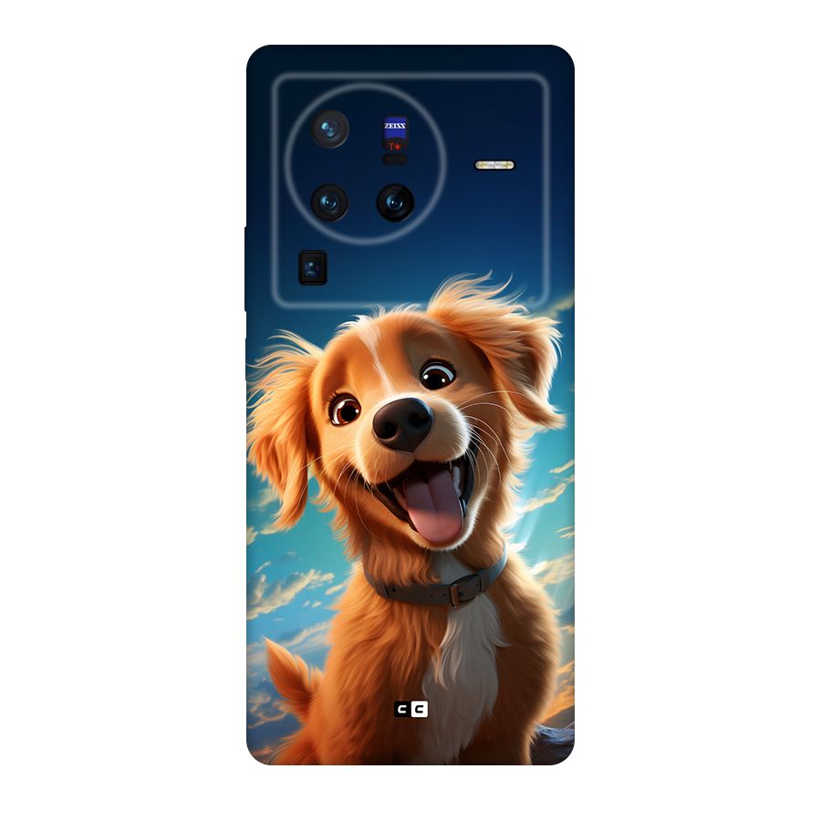 Happy Puppy Original Polycarbonate Back Case for Vivo X80
