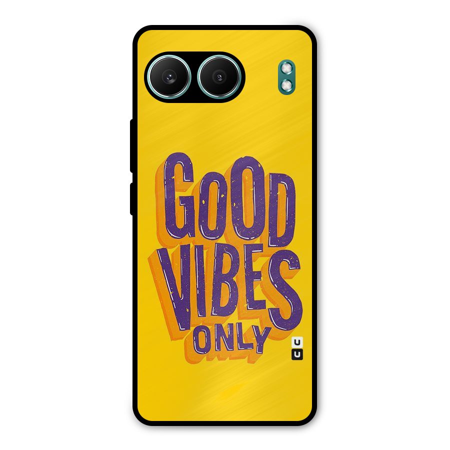 Happy Vibes Only Metal Back Case for OnePlus Nord 4