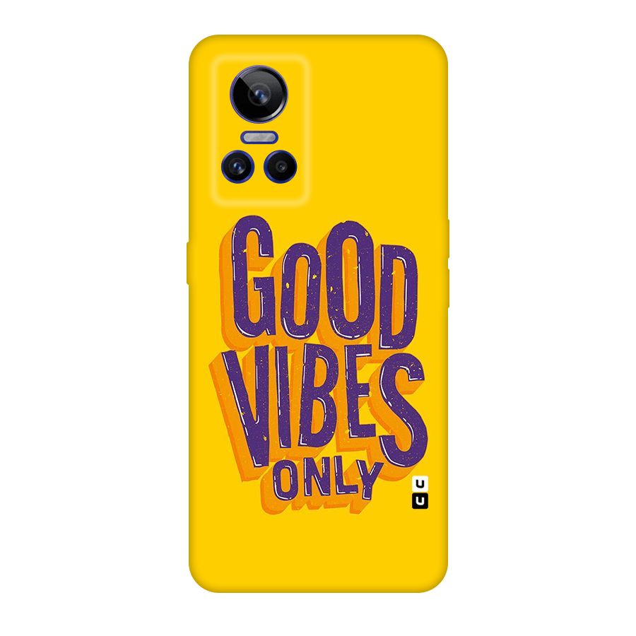 Happy Vibes Only Original Polycarbonate Back Case for Realme GT Neo 3