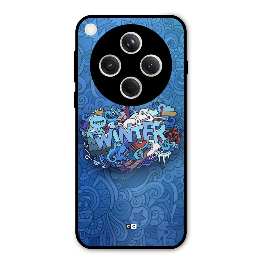 Happy Winter Metal Back Case for Oppo Find X8