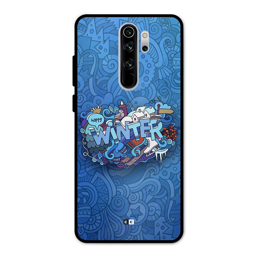 Happy Winter Metal Back Case for Redmi Note 8 Pro