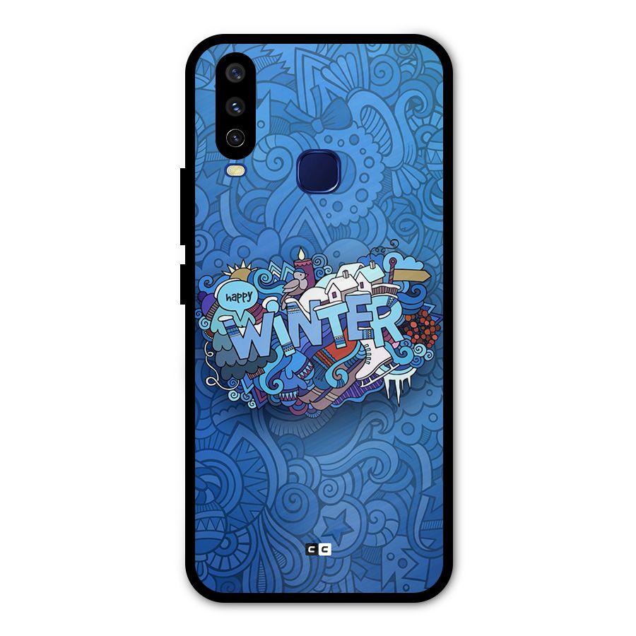 Happy Winter Metal Back Case for Vivo U10