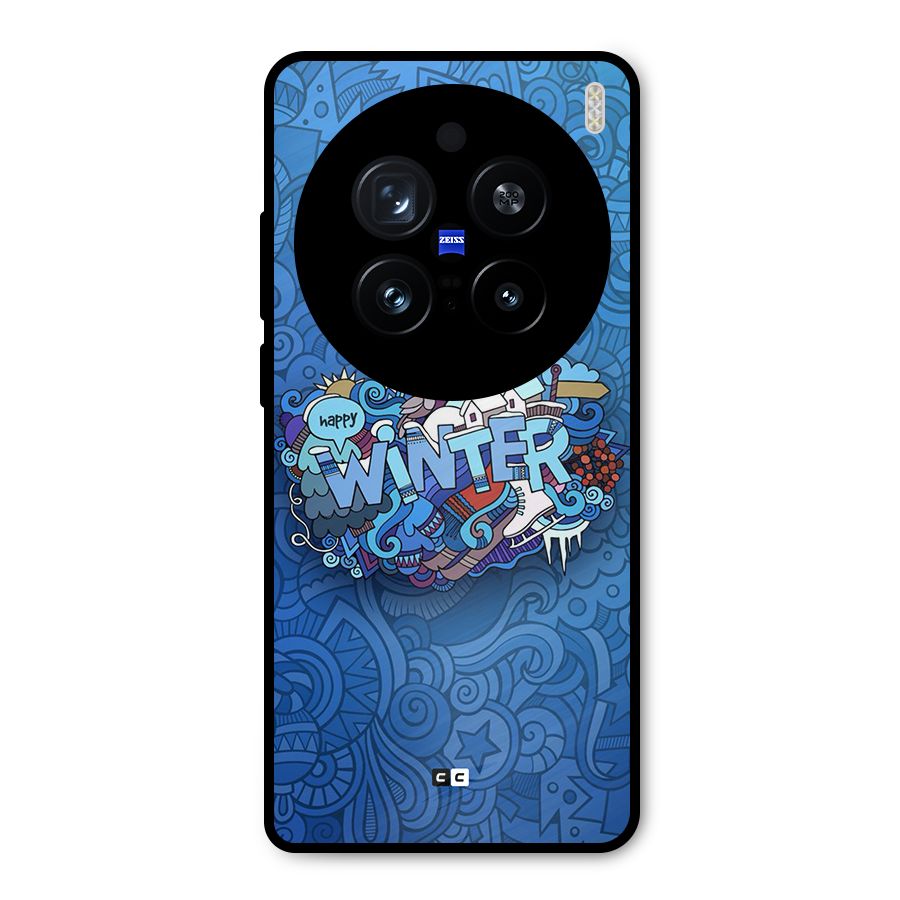 Happy Winter Metal Back Case for Vivo X200 Pro