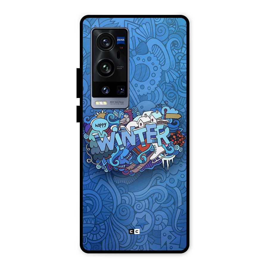 Happy Winter Metal Back Case for Vivo X60 Pro Plus