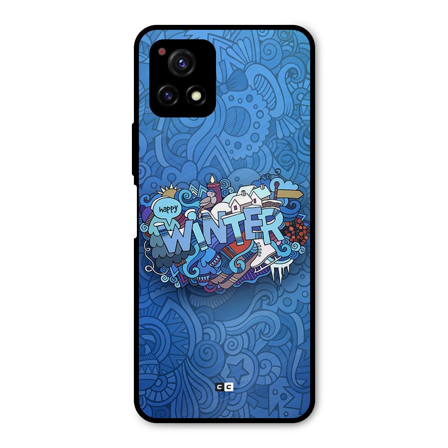 Happy Winter Metal Back Case for Vivo Y72 5G