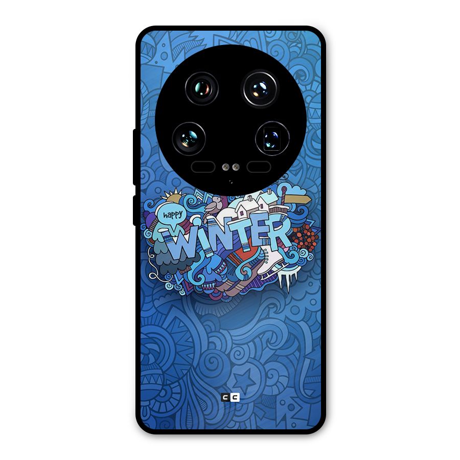 Happy Winter Metal Back Case for Xiaomi 14 Ultra