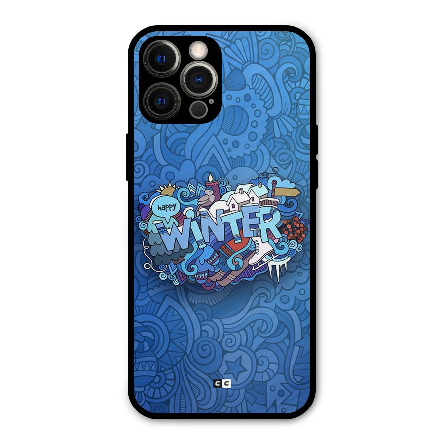 Happy Winter Metal Back Case for iPhone 12 Pro Max