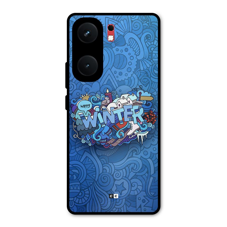 Happy Winter Metal Back Case for iQOO Neo 9 Pro