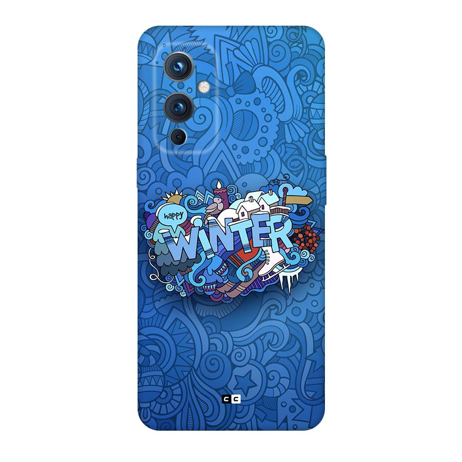 Happy Winter Original Polycarbonate Back Case for OnePlus 9