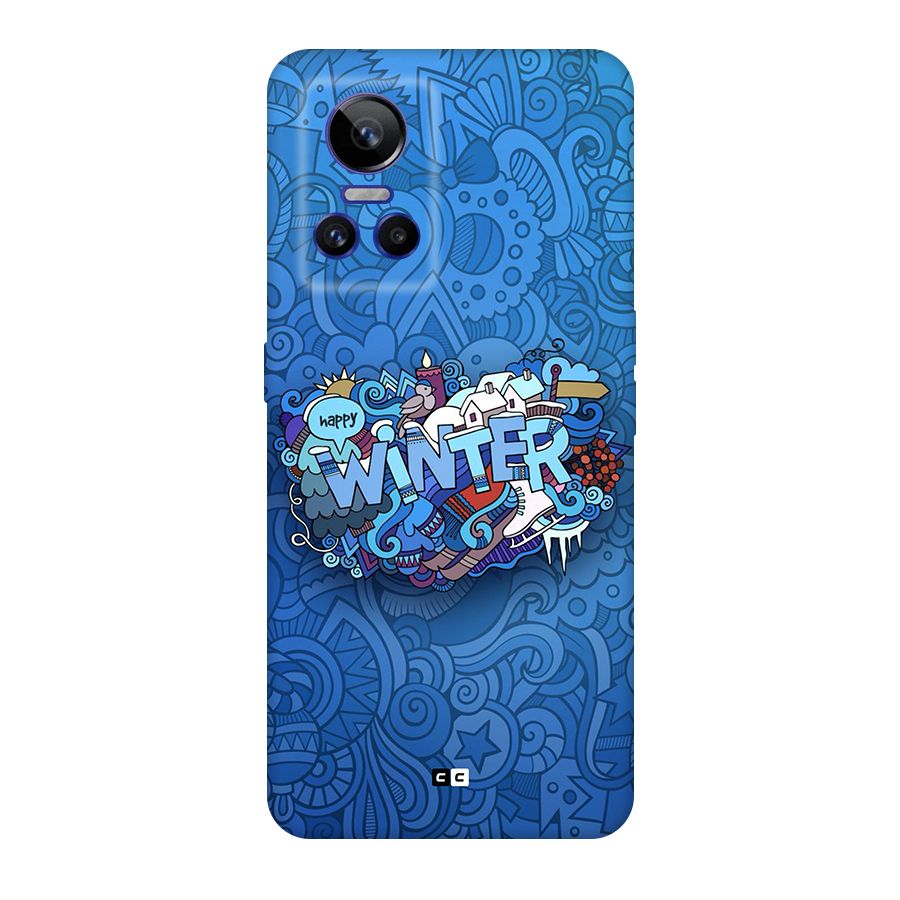 Happy Winter Original Polycarbonate Back Case for Realme GT Neo 3