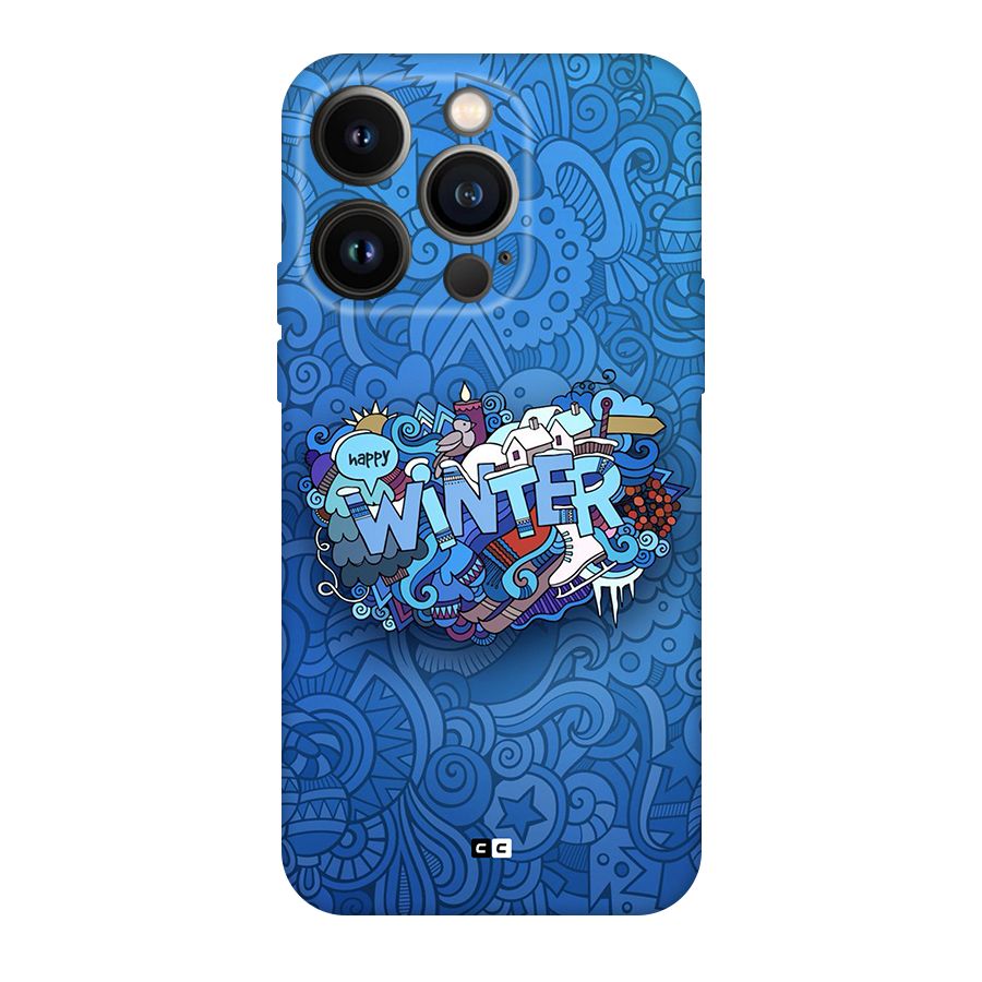 Happy Winter Original Polycarbonate Back Case for iPhone 14 Pro