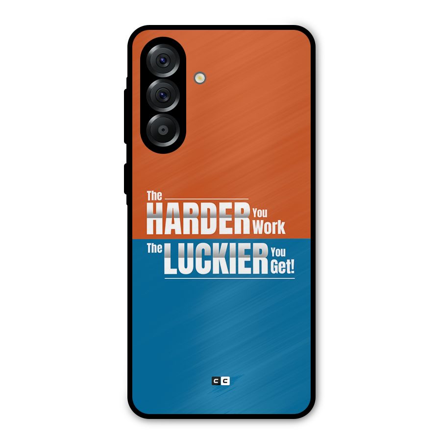 Hard Luck Metal Back Case for Galaxy A36