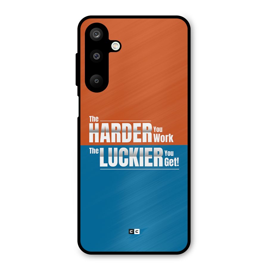 Hard Luck Metal Back Case for Galaxy M16