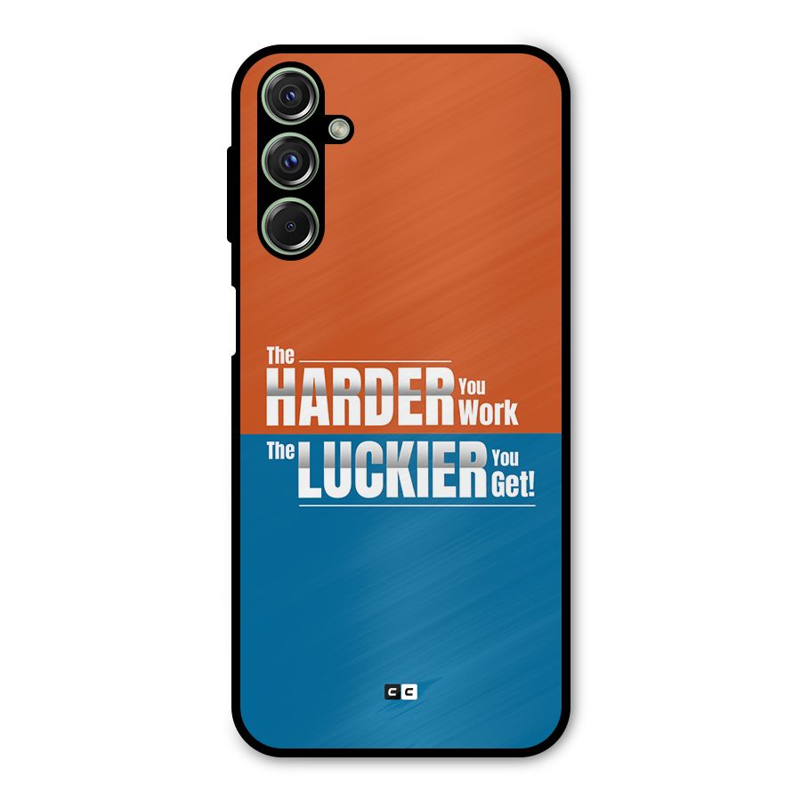 Hard Luck Metal Back Case for Galaxy M34