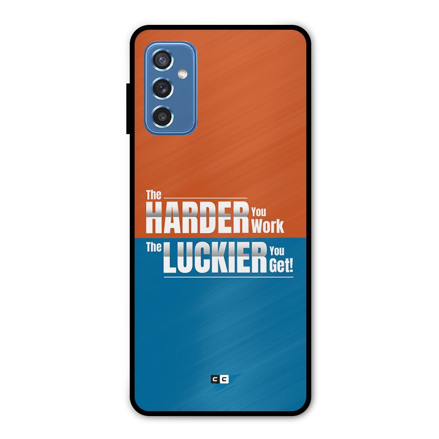 Hard Luck Metal Back Case for Galaxy M52 5G
