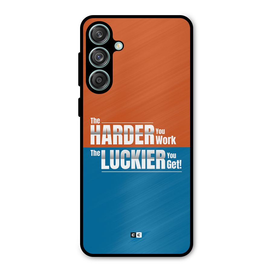 Hard Luck Metal Back Case for Galaxy M55 5G