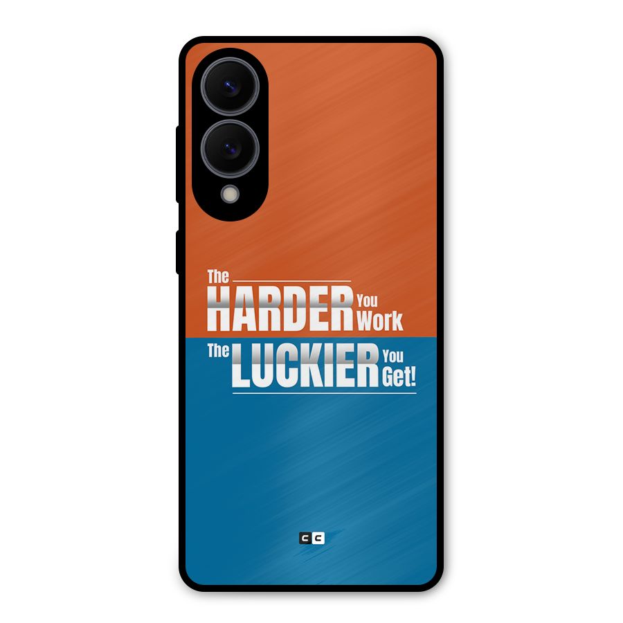 Hard Luck Metal Back Case for Galaxy S25 Edge