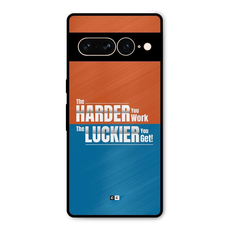 Hard Luck Metal Back Case for Google Pixel 7 Pro