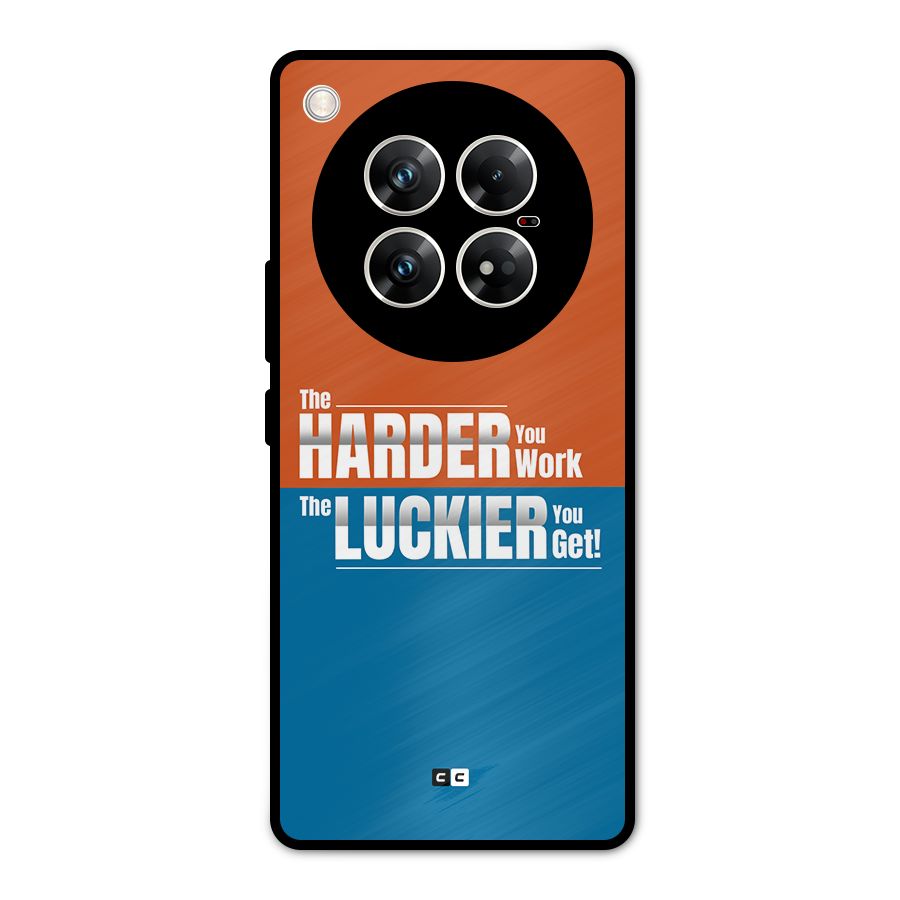Hard Luck Metal Back Case for Infinix Zero 40 5G