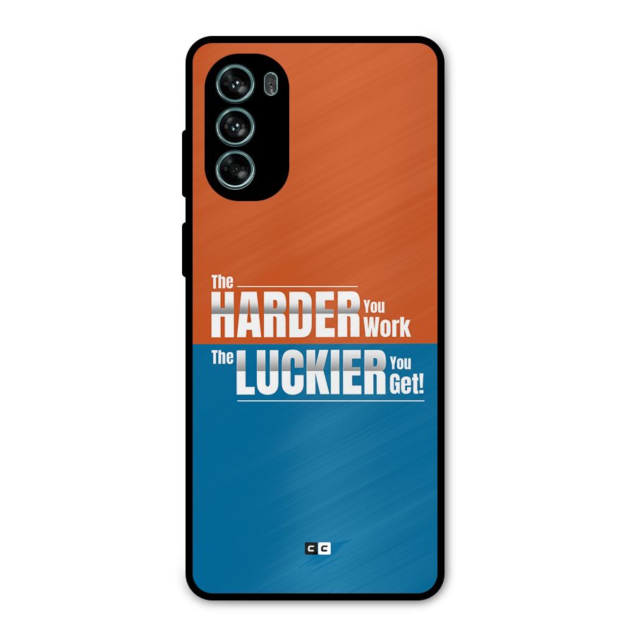 Hard Luck Metal Back Case for Moto G62