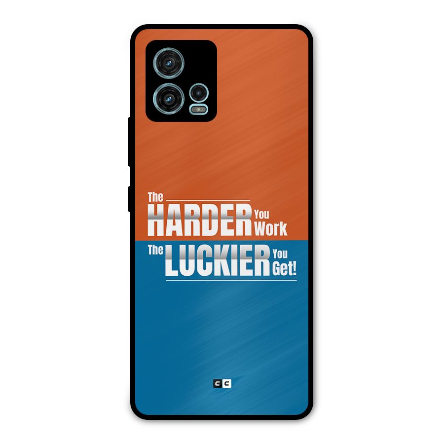 Hard Luck Metal Back Case for Moto G72