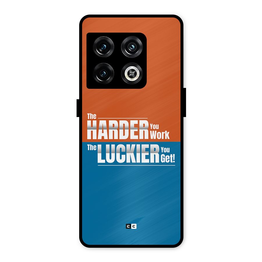 Hard Luck Metal Back Case for OnePlus 10 Pro 5G