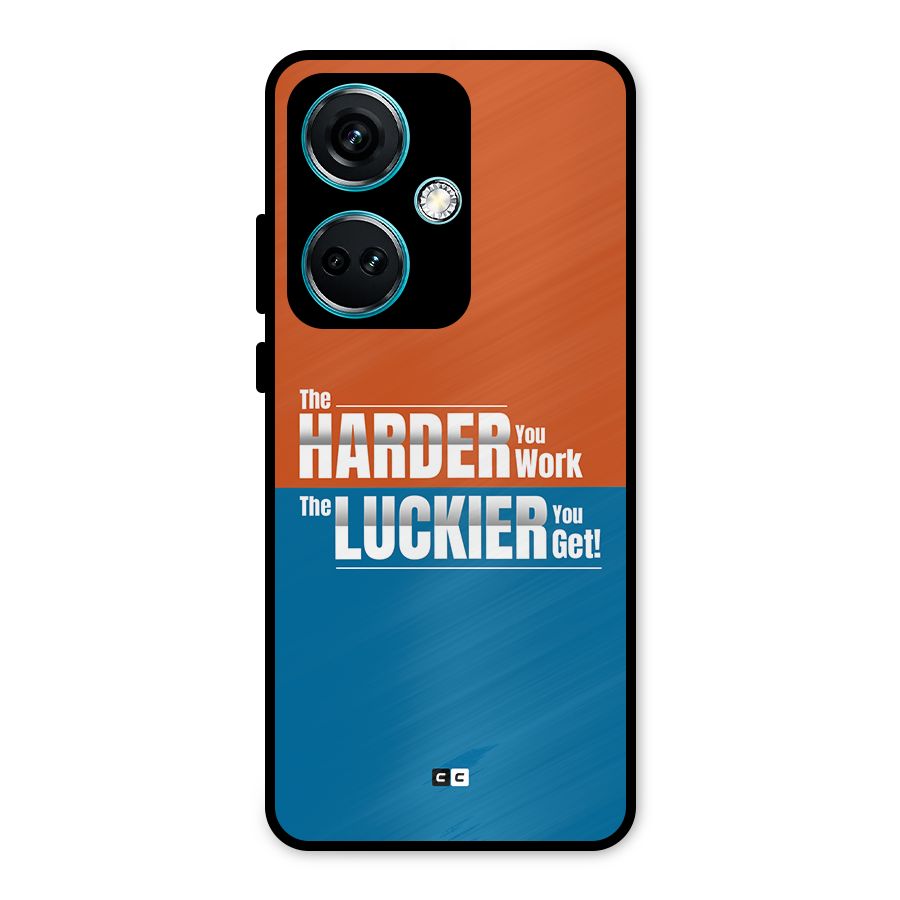 Hard Luck Metal Back Case for OnePlus Nord CE 3 5G