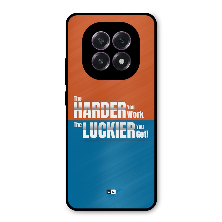 Hard Luck Metal Back Case for Oppo F29