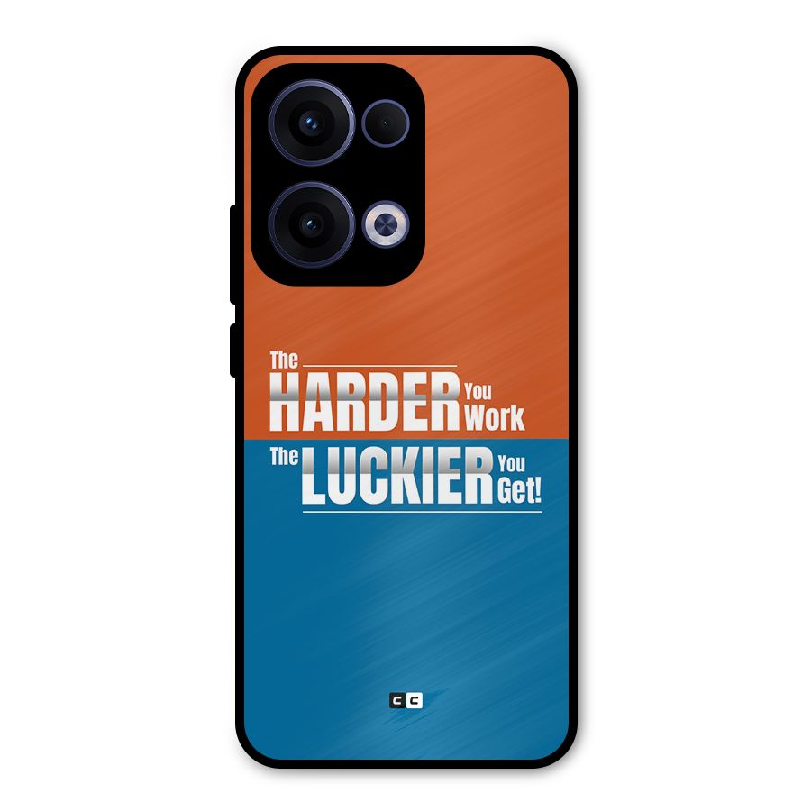 Hard Luck Metal Back Case for Oppo Reno13