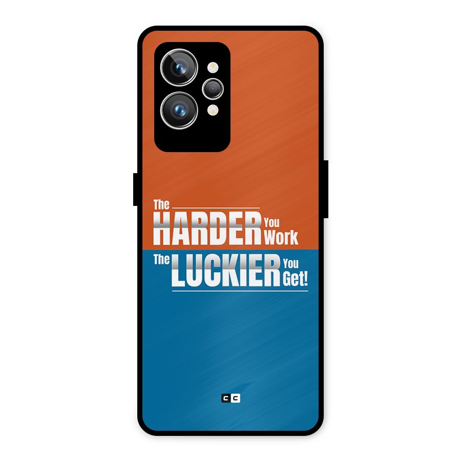 Hard Luck Metal Back Case for Realme GT2 Pro