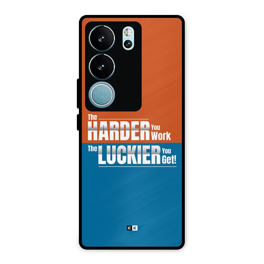 Hard Luck Metal Back Case for Vivo V29