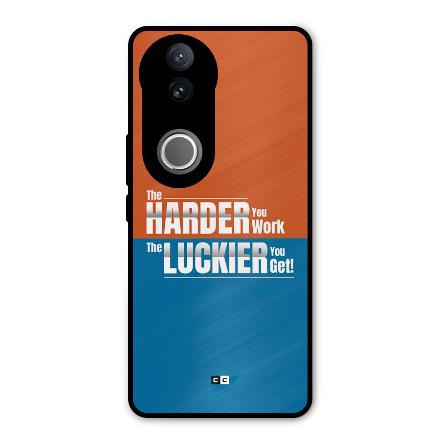 Hard Luck Metal Back Case for Vivo V50