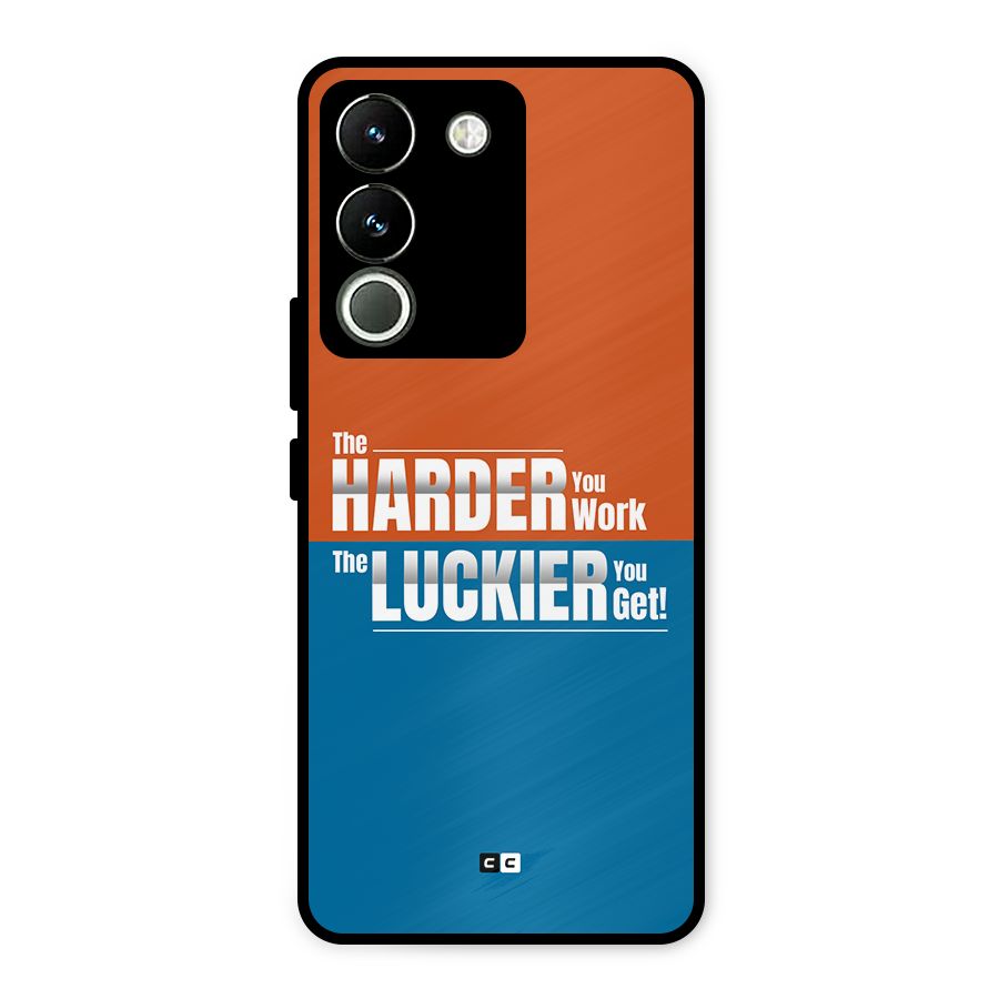 Hard Luck Metal Back Case for Vivo Y200