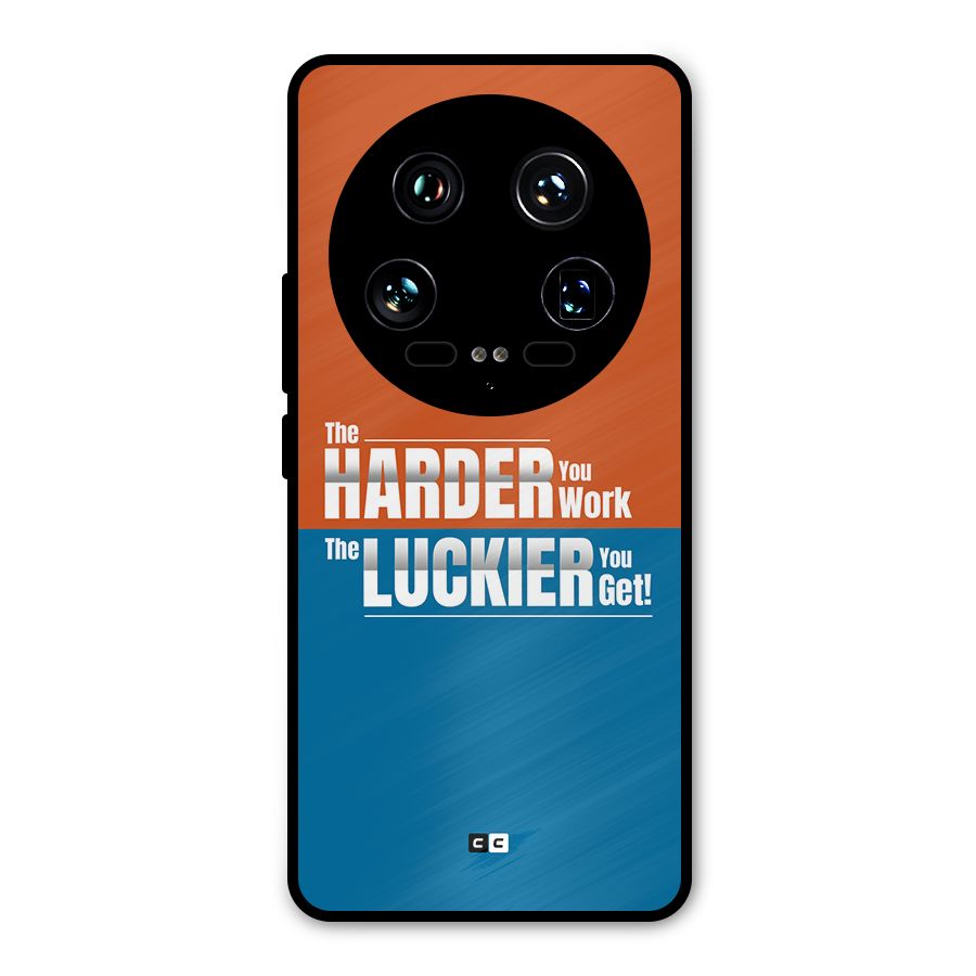 Hard Luck Metal Back Case for Xiaomi 14 Ultra